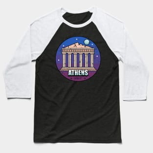 Athens Greece Baseball T-Shirt